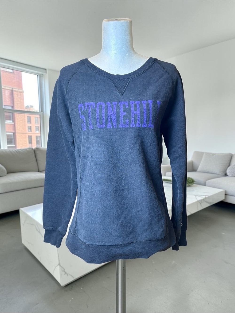 Champion Reverse Weave Stonehill
Crewneck Sweatshirt M Black Purple - Picture 2 of 10